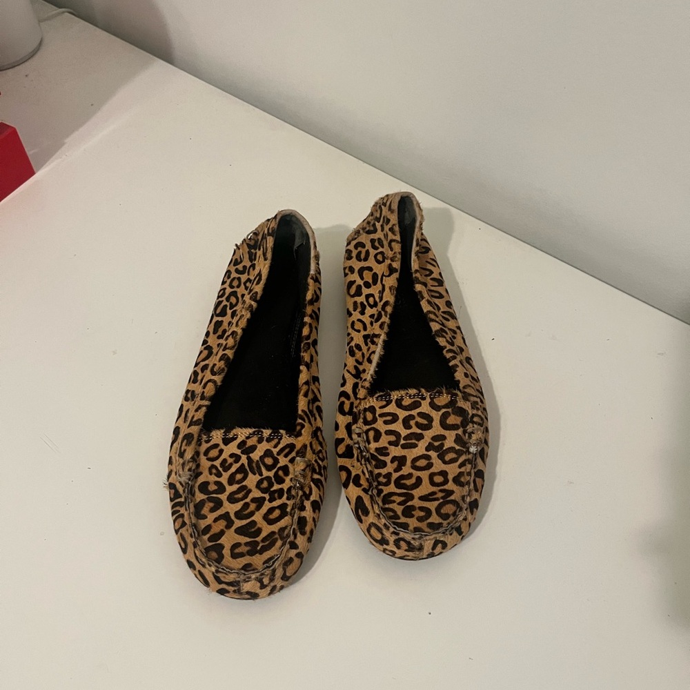 Leopard Print Loafers